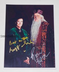 Автографы: Мэгги Смит, Ричард Харрис. "Гарри Поттер и философский камень". Редкость