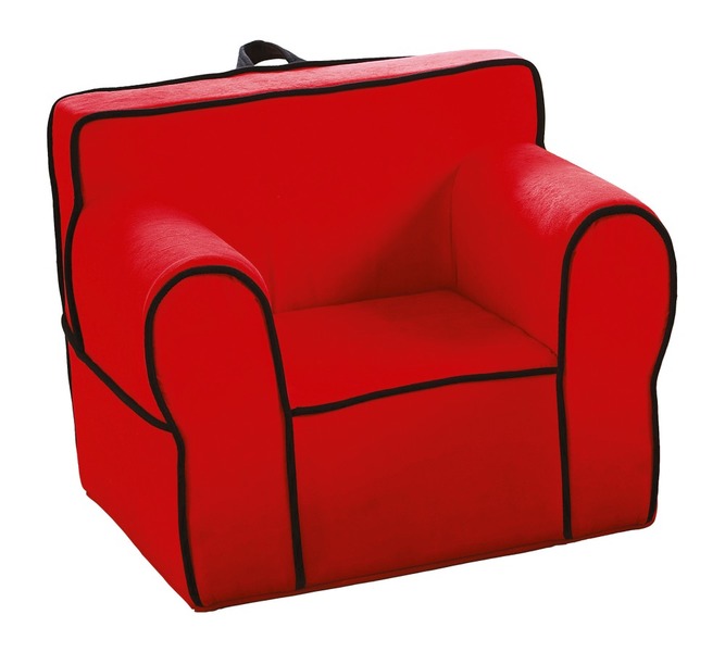 Пуф-кресло Comfort Kid - красный