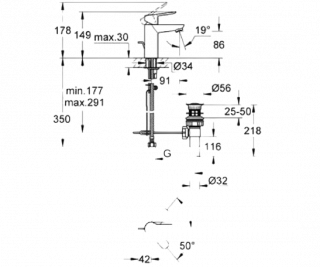 GROHE BAU EDGE 23167000