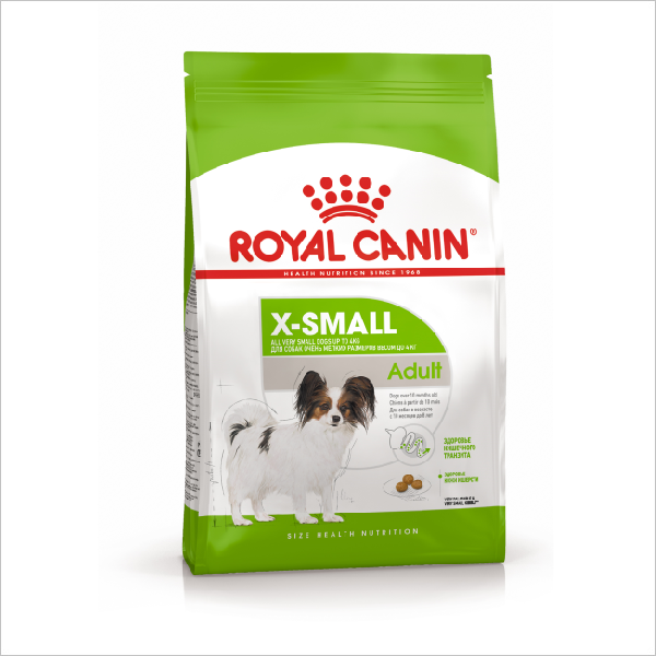 Сухой корм для собак миниатюрных пород Royal Canin X-Small Adult