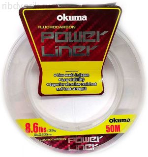 Леска Okuma PowerLiner Flurocarbon 50m 0.26