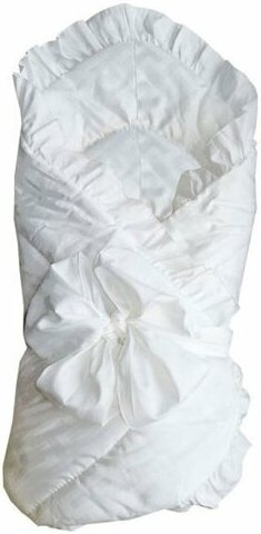 Конверт - одеяло с завязкой Белый