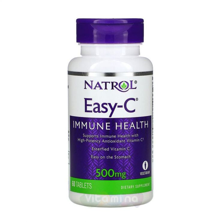 Natrol Витамин С Easy-C 500 мг