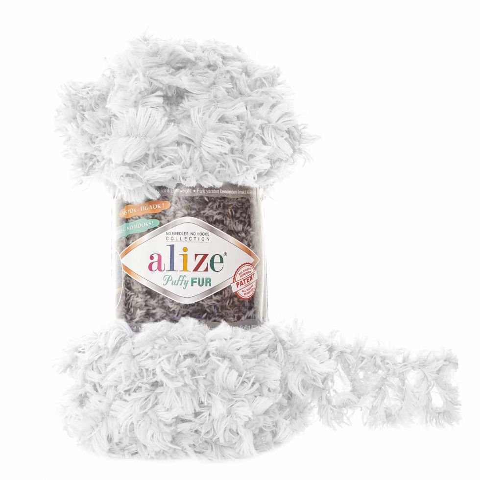 Puffy Fur (ALIZE) 6100-белый