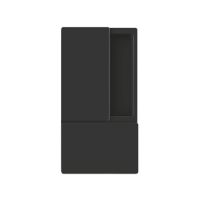 Ручка AGB WAVE B30000.01 для раздвижных дверей- черный