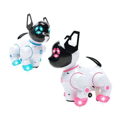 Интерактивная игрушка Собака-Робот Puppy Stunt roll + часы-пульт