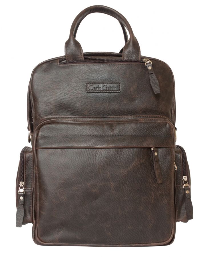 Кожаная сумка-рюкзак Carlo Gattini Reno 3001