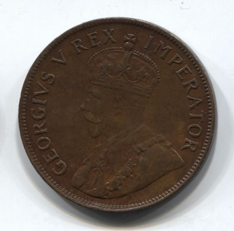 1 пенни 1930 Южная Африка XF, редкий год