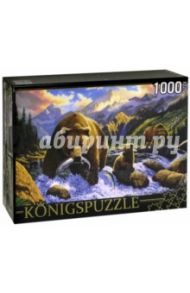 Puzzle-1000 "Медведи на рыбалке" (МГК1000-6471)