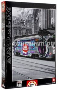Пазл-500 Трамвай в Генте, Бельгия (16358)