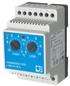 Термостат для управления работой систем антиобледенения и снеготаяния OJ Electronics ETR 1447