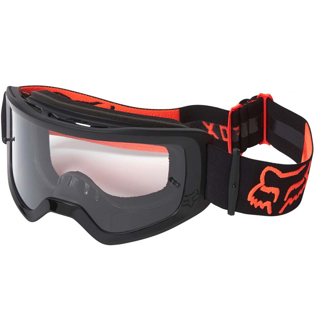 Fox Main Stray Black/Orange (2022) очки для мотокросса