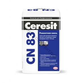 Ceresit CN83 смесь для срочного ремонта бетона, 25 кг, шт код:004832