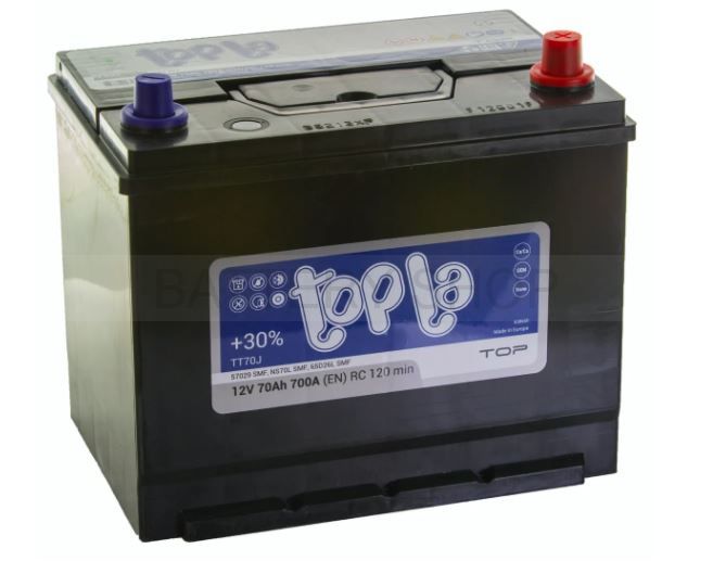 Topla TOP JIS 70Ah 700А D26L