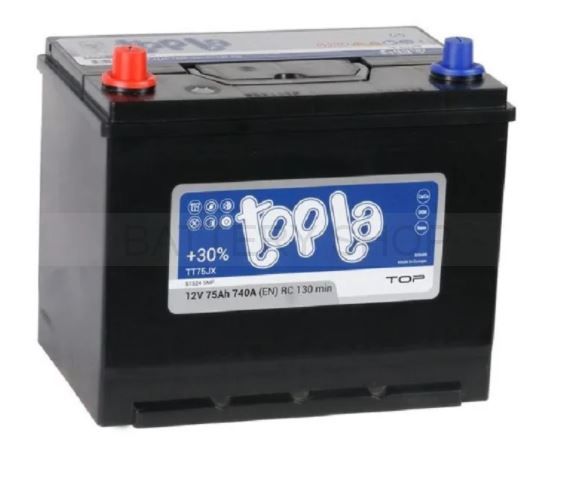 Topla TOP JIS 75Ah 740А D26R