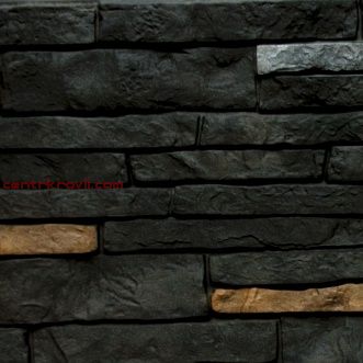 Фасадная панель Nailite "Stacked-Stone Premium" Антрацит / Shadow Ridge