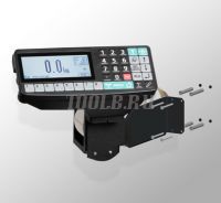 Масса-М 4D-LM-10/10-2000-RP Весы платформенные электронные с печатью этикеток фото