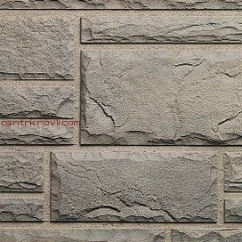 Фасадная панель Nailite  "Hand-Cut Stone" Серый камень / Canyon Gray