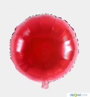 Круг Фольгированный красный 18 дюймов
