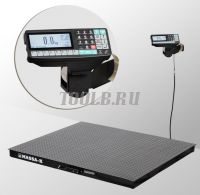 Масса-М 4D-PM-15/12-1000-RP Весы платформенные электронные с печатью этикеток фото