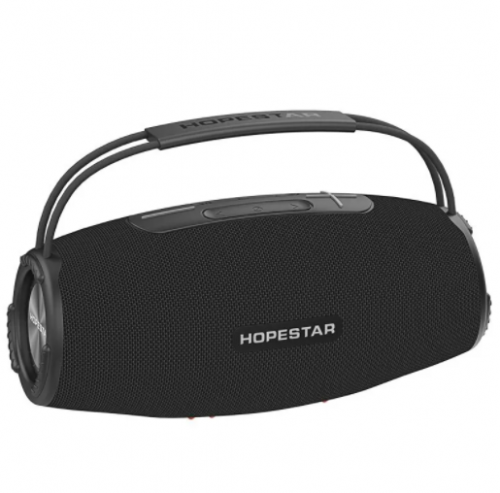 Портативная беспроводная колонка Hopestar H51 мощный 3D стерео сабвуфер .Водонепроницаемая.