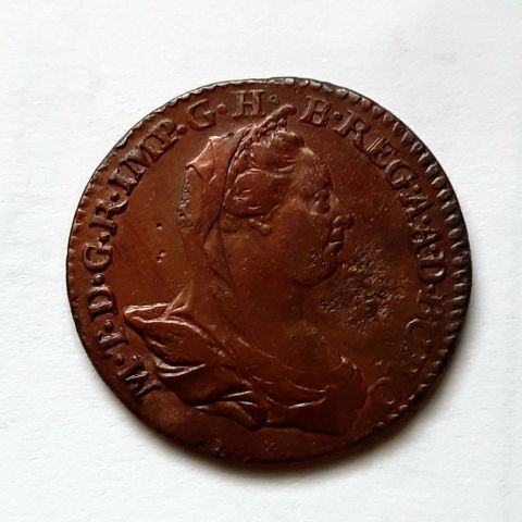 2 лиарда 1777 Австрийские Нидерланды AUNC