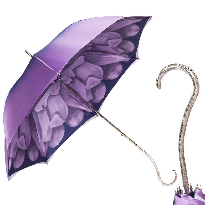 Зонт-трость Pasotti Viola Georgin Nickel