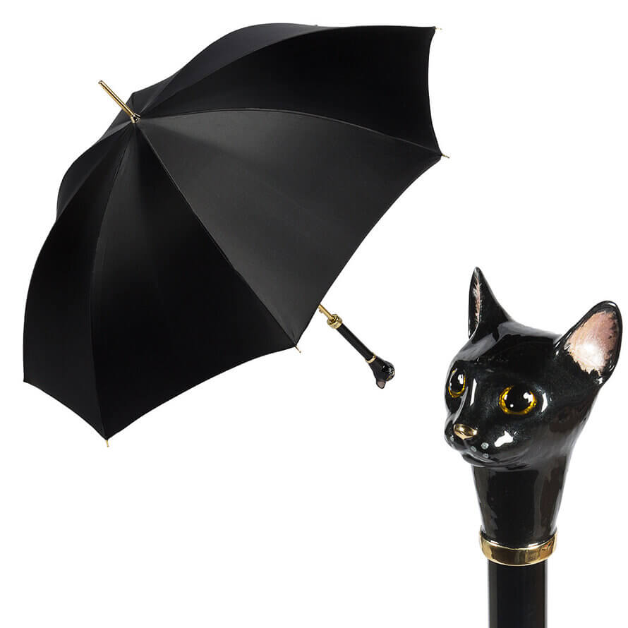 Зонт-трость Pasotti Uno Nero Cat