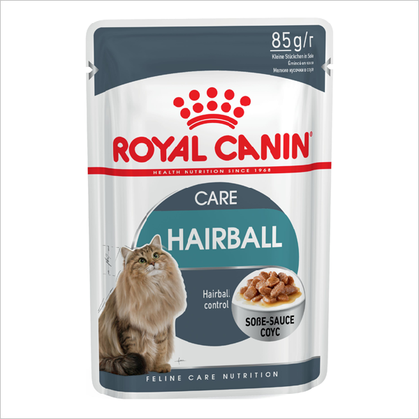 Влажный корм для кошек Royal Canin Hairball Care для вывода шерсти