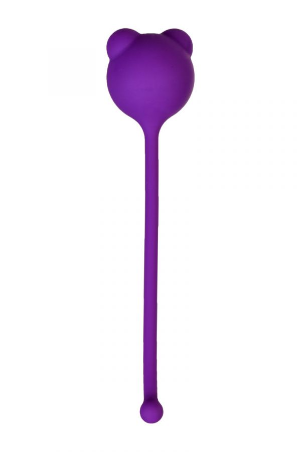 Вагинальный шарик A-TOYS BY TOYFA TIGO, силикон, фиолетовый, 12,4 см, Ø 2,7 см