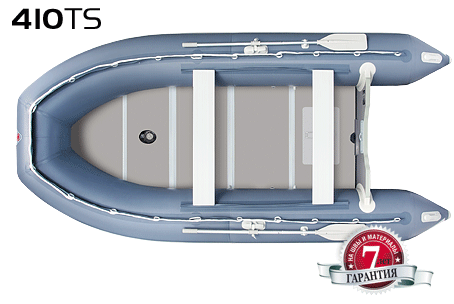 Моторная лодка Yukona Юкона 410 TS камуфляж с алюминиевым дном