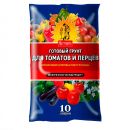 Грунт АГРОНОМ для томатов и перцев 10л