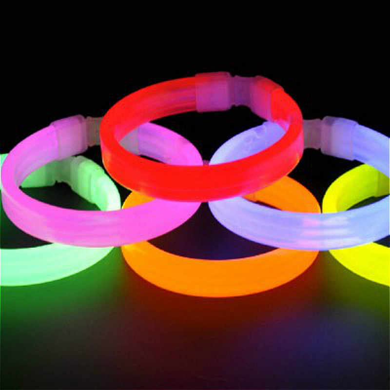 Тройной Широкий Светящийся Браслет Triple Wide Glow Bracelet