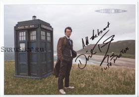 Автограф: Дэвид Теннант. Доктор Кто / Doctor Who