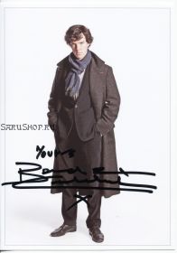 Автограф: Бенедикт Камбербэтч. Шерлок / Sherlock