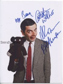 Автограф: Роуэн Эткинсон. Мистер Бин / Mr. Bean