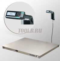 Масса-М 4D-PM.S-15/12-1000-RL Весы платформенные электронные с печатью этикеток фото
