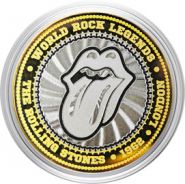 10 РУБЛЕЙ - группа Rolling Stones, гравировка
