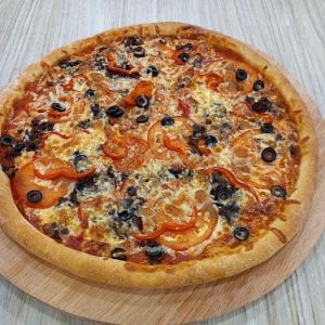 Пицца Овощная с грибами