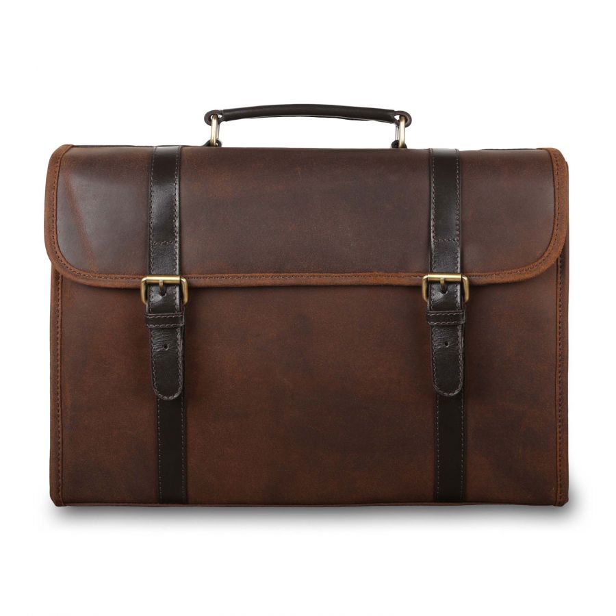 Кожаный портфель Ashwood Leather Walter