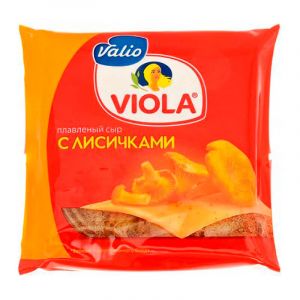 Сыр плавленый VIOLA 140г Лисички