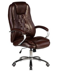 Офисное кресло для руководителей DOBRIN MILLARD (коричневый)