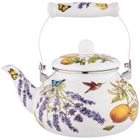 Чайник эмалированный, серия "Provence", 2.5 л