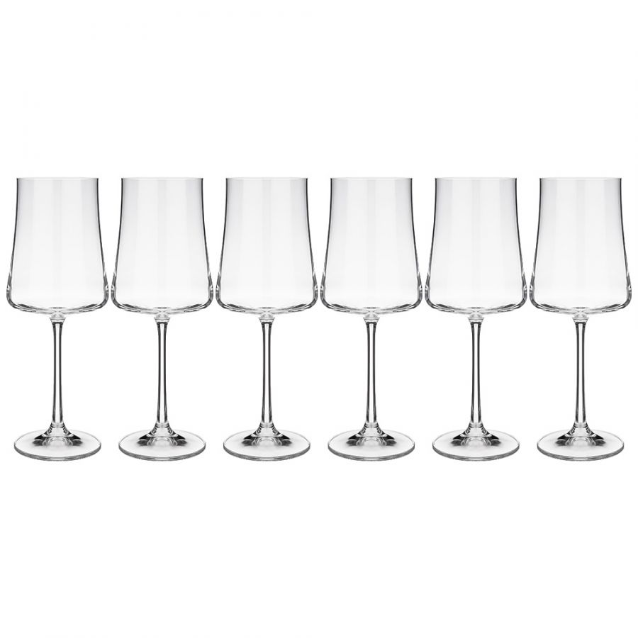 Набор бокалов для вина 360мл из 6 штук "Xtra" h=23.5 см