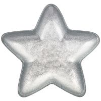 Блюдо "Star" silver shiny 17х17 см