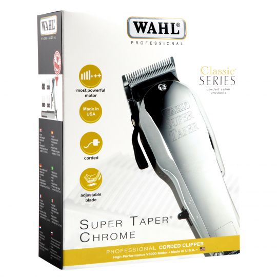 Машинка вибрационная Wahl Super Taper Chrome [8463-316H]