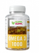Омега-3 90 капсул (1000 мг в порции) "Suppl Suppl"