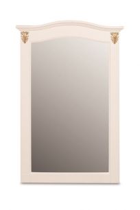 Зеркало Сильвия Мини (эмаль белая)