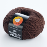 Rainbow Wool XS Choko