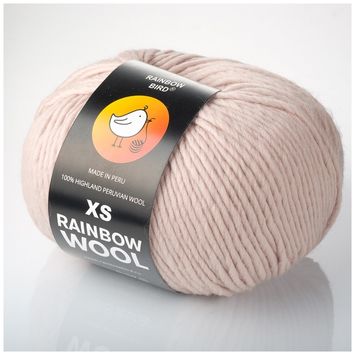 Rainbow Wool XS Creme